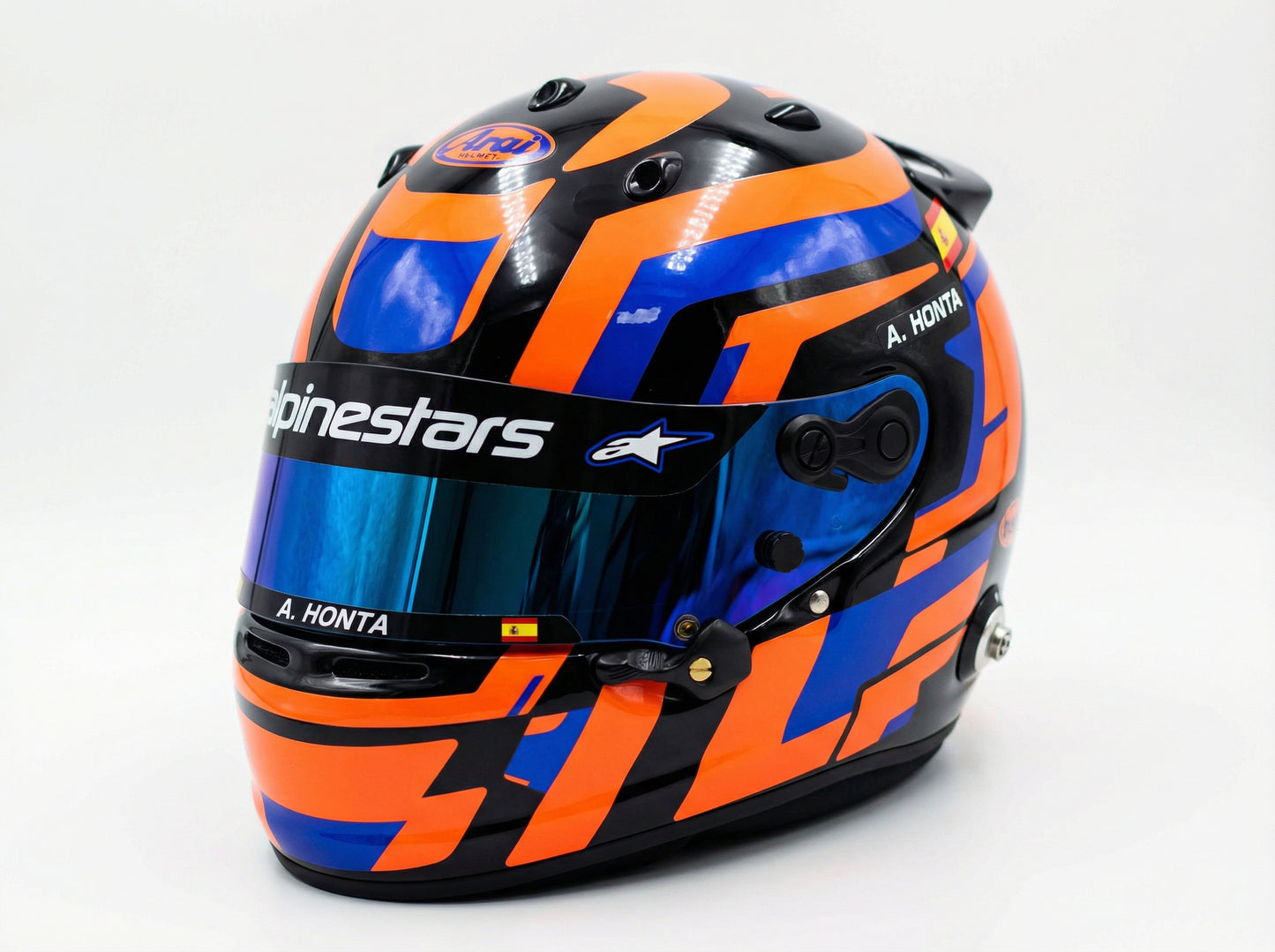 LACONCA Sticker Kit for helmet Color Scheme #2 (design pack) (Karting, Motorsport, Moto)