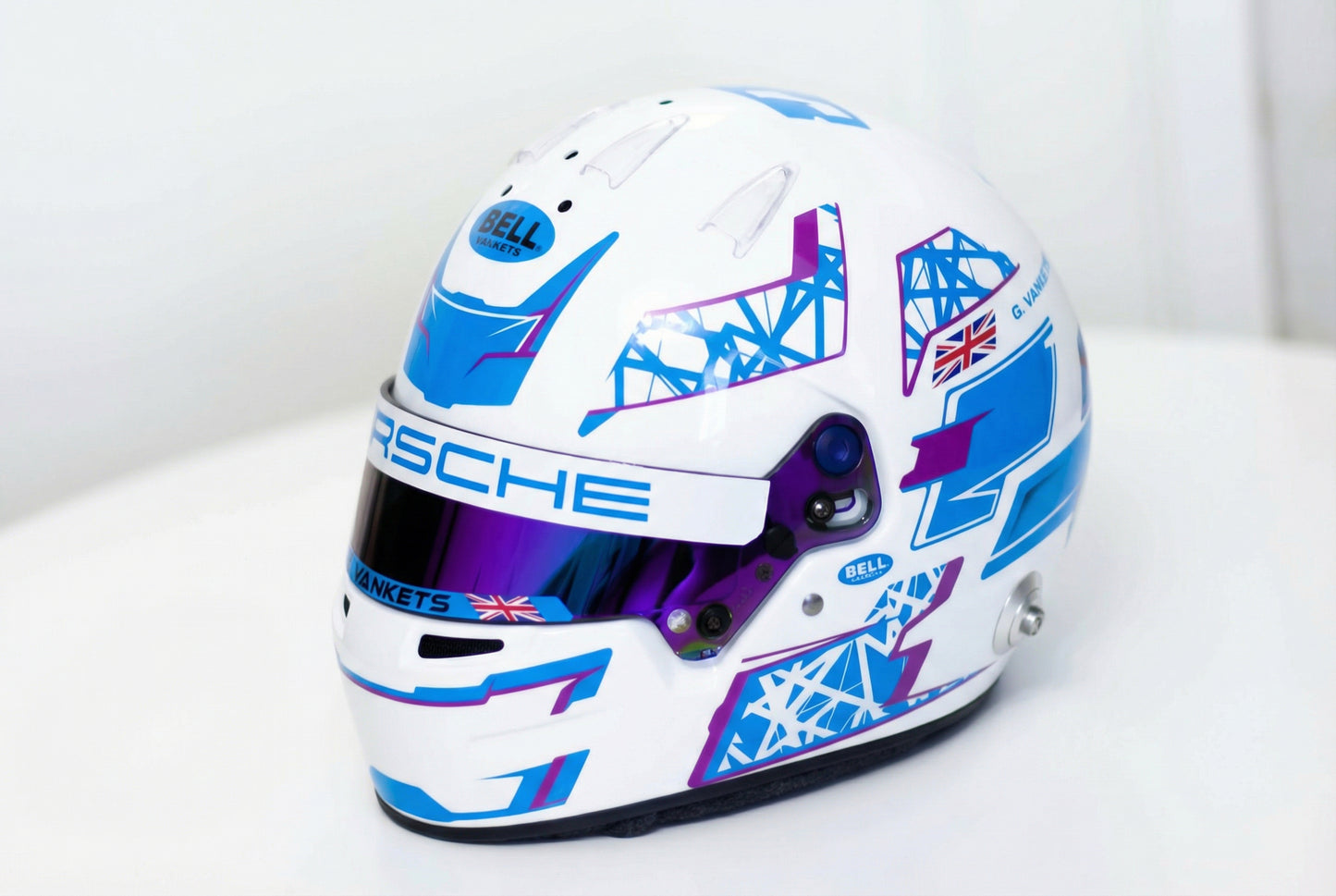 MISANO Sticker Kit for helmet Color Scheme #3 (design pack) (Karting, Motorsport, Moto)
