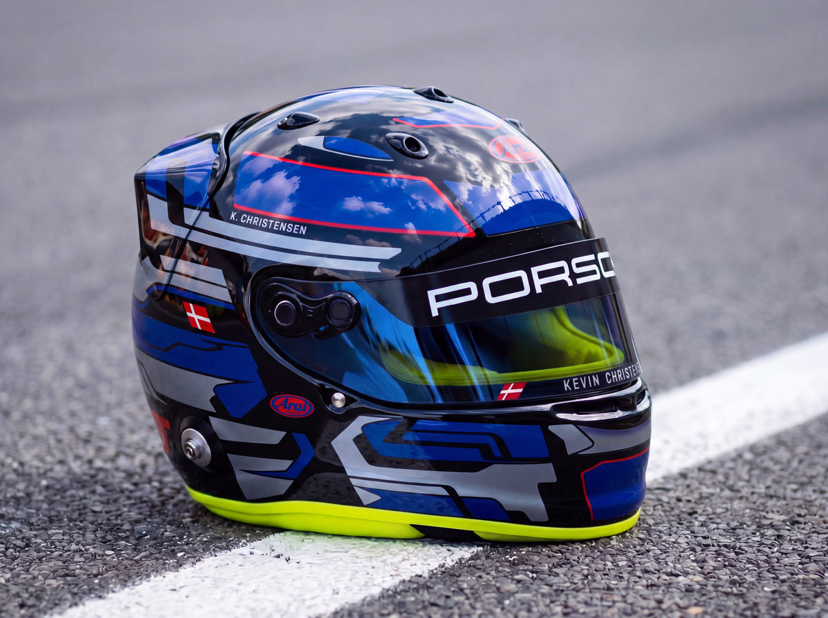 ADRIA Sticker Kit for helmet Color Scheme #1 (design pack) (Karting, Motorsport, Moto)