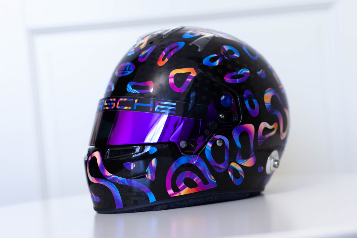 PLASMA Sticker Kit for helmet in Color scheme #3 (design pack) (Karting, Motorsport, Moto)