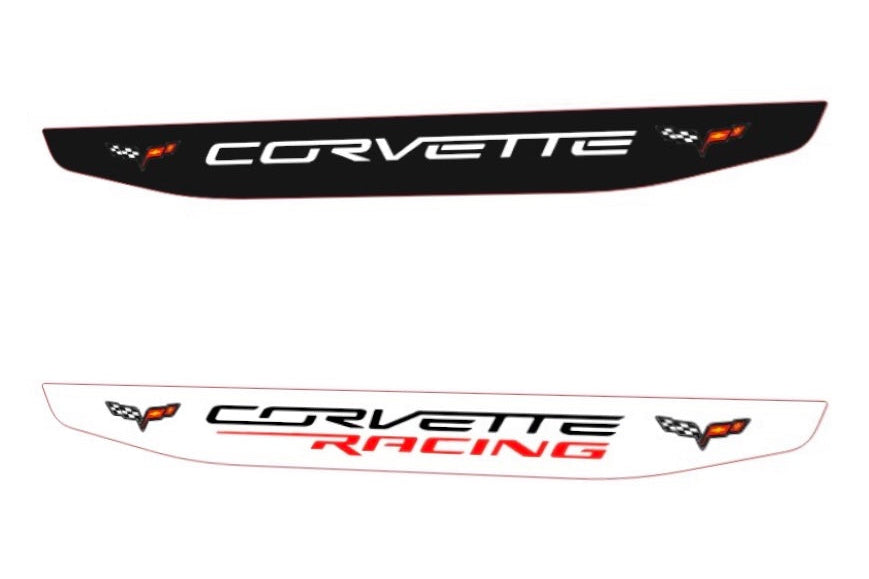 Corvette Sport Visor Sticker (Karting, Motorsport, Moto)