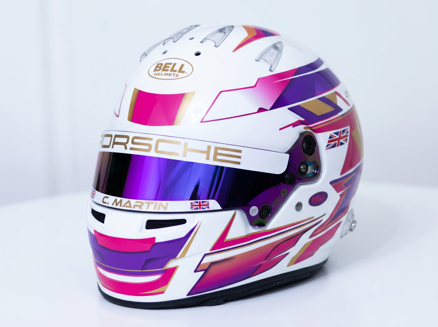 LONATO Sticker Kit for helmet Color Scheme #2 (design pack) (Karting, Motorsport, Moto)