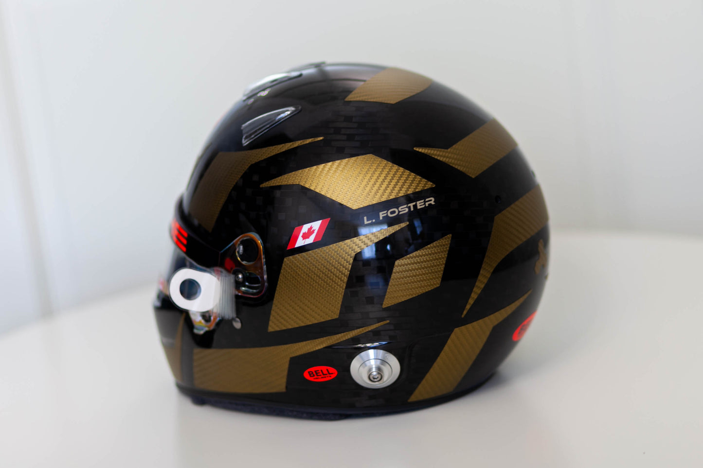 Atomic Sticker Kit for helmet in CARBON and FLUO Color scheme #5 (design pack) (Karting, Motorsport, Moto)