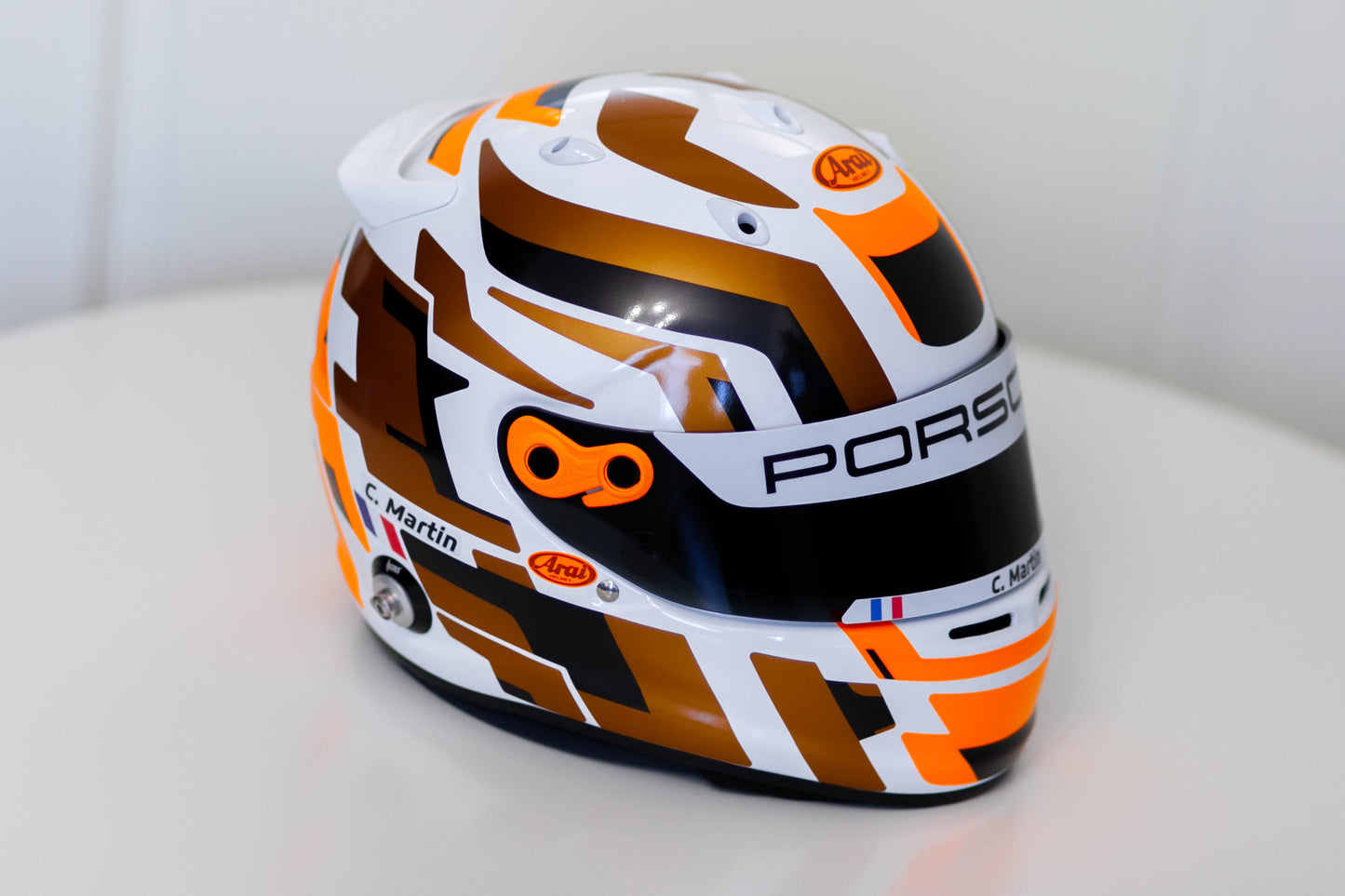 LACONCA Sticker Kit for helmet Color Scheme #1 FLUO Metal (design pack) (Karting, Motorsport, Moto)
