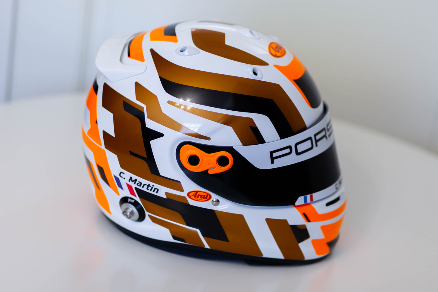 LACONCA Sticker Kit for helmet Color Scheme #1 FLUO Metal (design pack) (Karting, Motorsport, Moto)