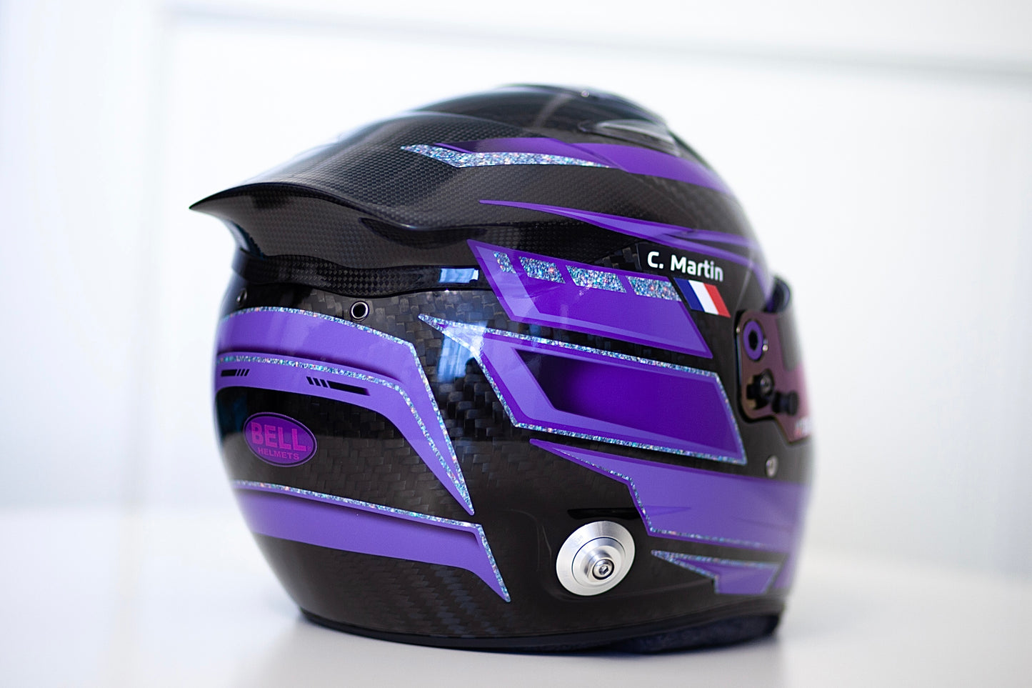 IMOLA Stickers for helmet Color scheme #1 (design pack) (Karting, Motorsport, Moto)