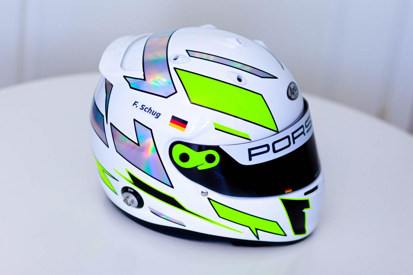 SEBRING Stickers in FLUO and CHROME for helmet (design pack) (Karting, Motorsport, Moto)