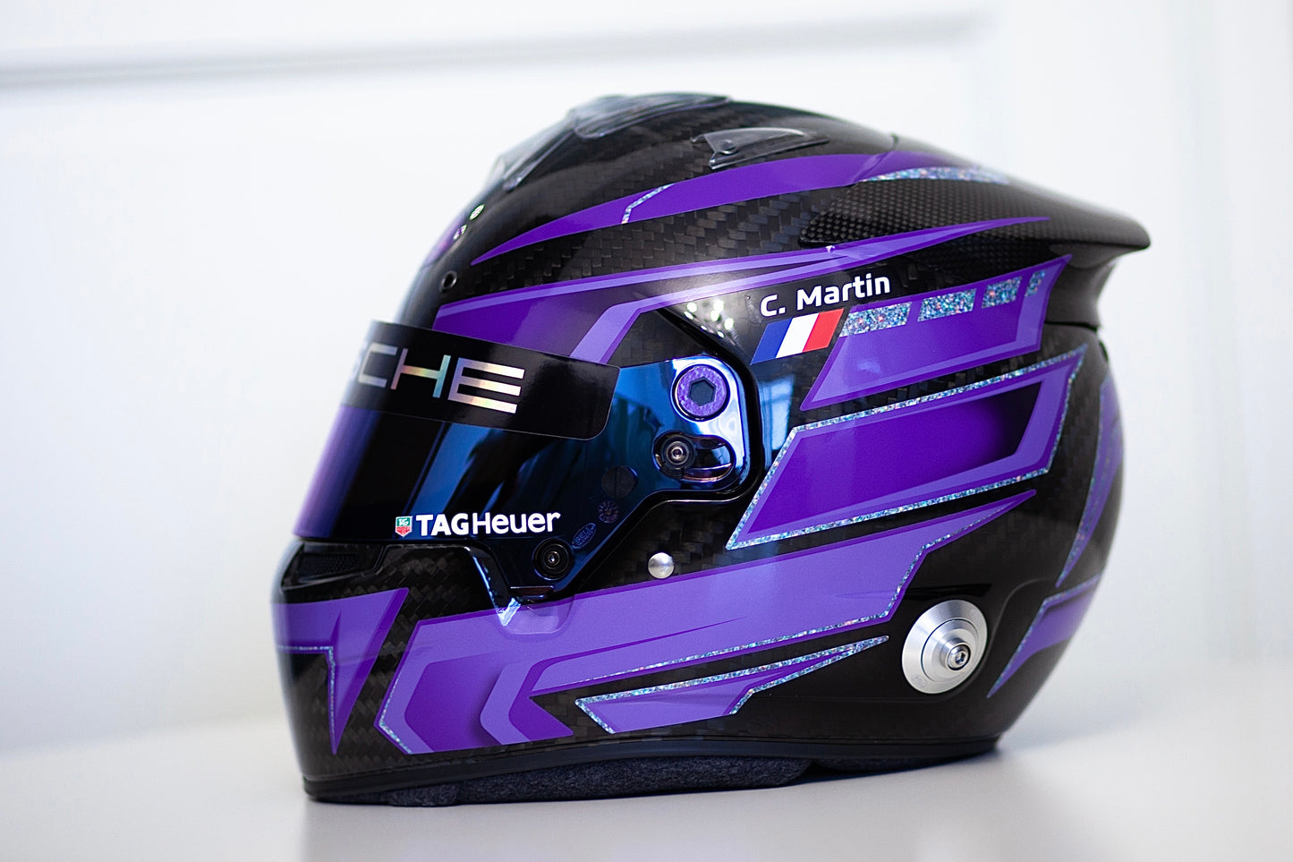 IMOLA Stickers for helmet Color scheme #1 (design pack) (Karting, Motorsport, Moto)