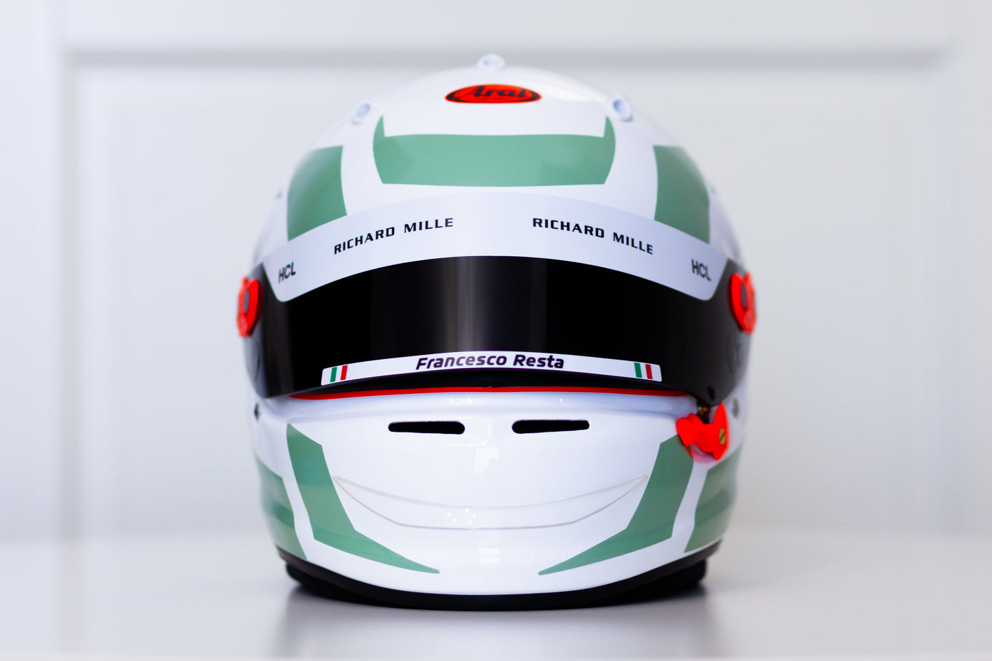 ATOMIC Stickers for helmet Color scheme #1 (design pack) (Karting, Motorsport, Moto)