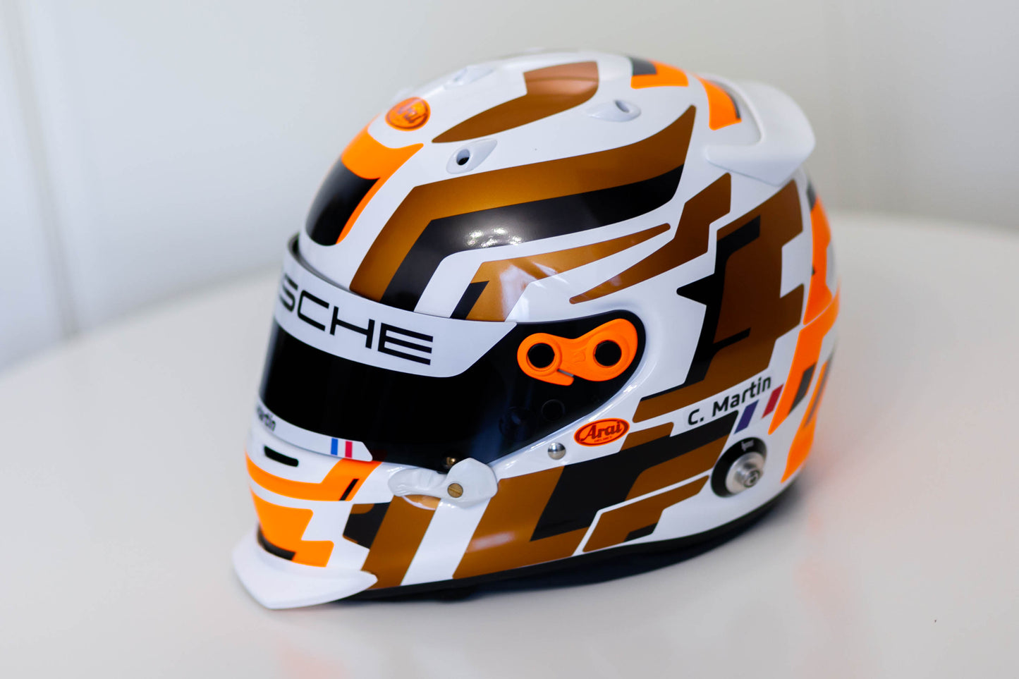 LACONCA Sticker Kit for helmet Color Scheme #1 FLUO Metal (design pack) (Karting, Motorsport, Moto)