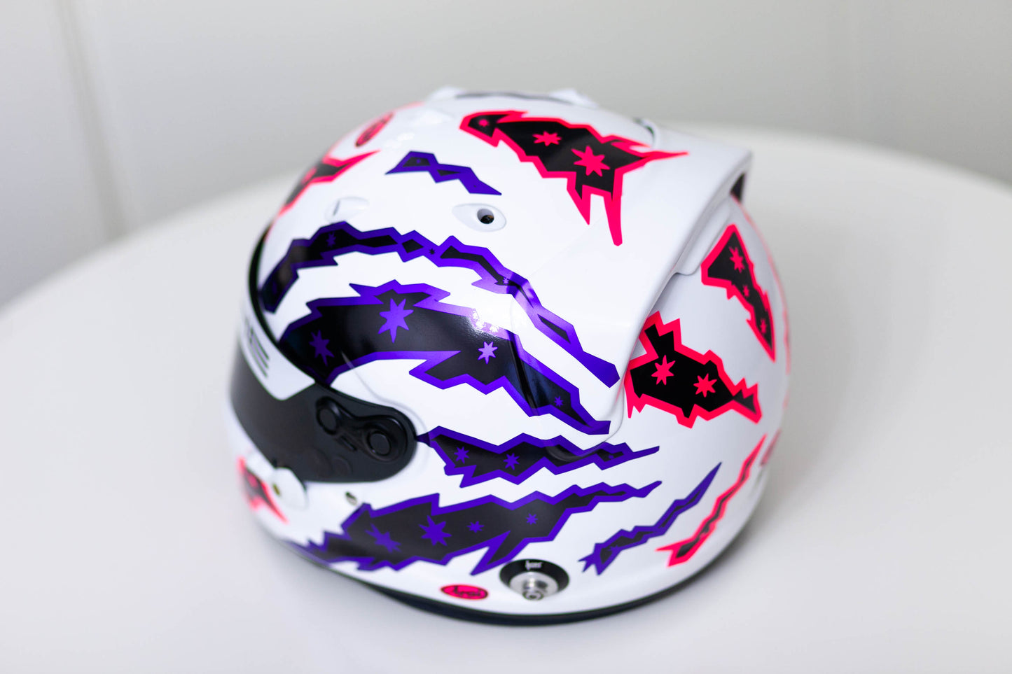 SIGMA Helmet Sticker Pack Color Scheme #2 FLUO (design pack) (Karting, Motorsport, Moto)