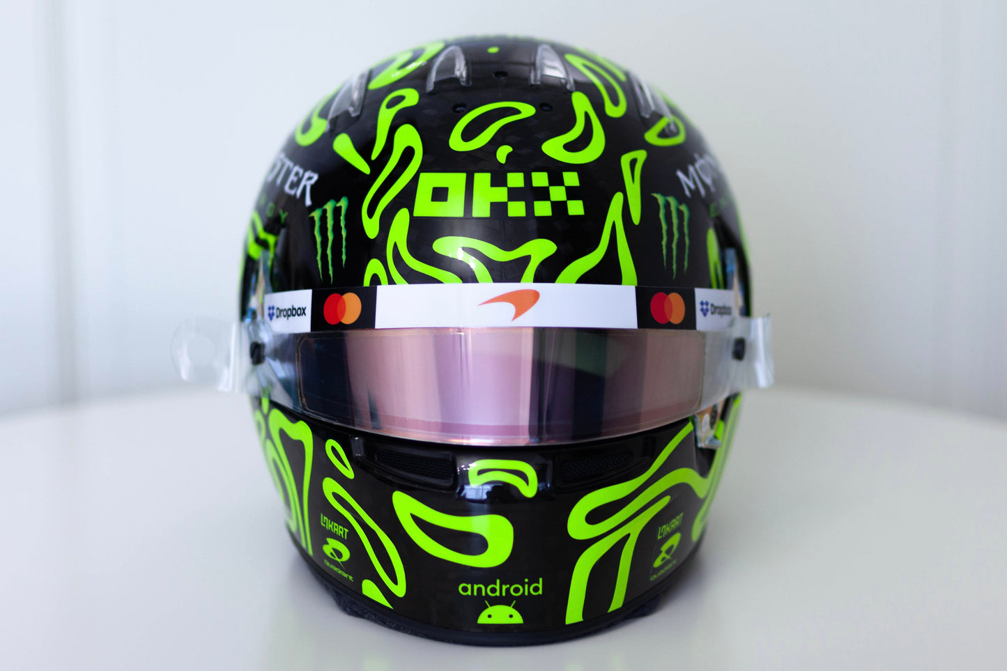 LANDO 2026 Sticker Kit for helmet Color Scheme #4 with Glitter metallic (design pack) (Karting, Motorsport, Moto)