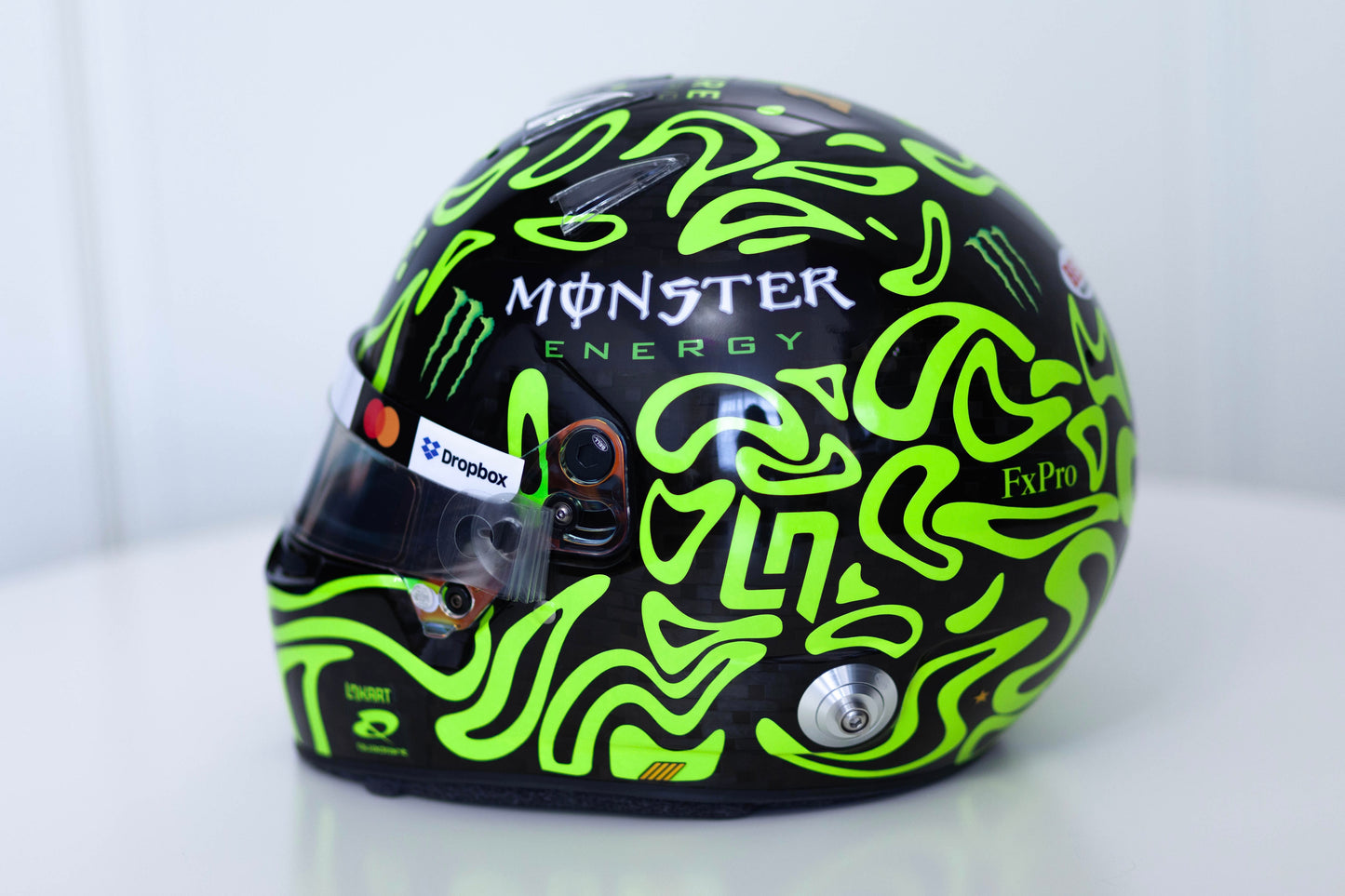 LANDO 2026 Sticker Kit for helmet Color Scheme #4 with Glitter metallic (design pack) (Karting, Motorsport, Moto)