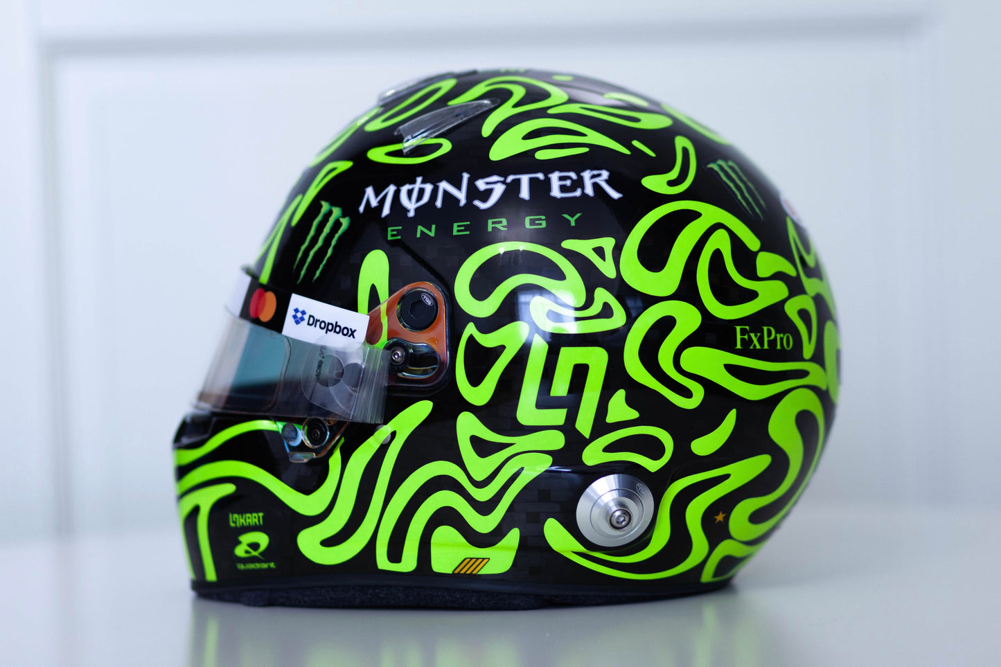 LANDO 2026 Sticker Kit for helmet Color Scheme #4 with Glitter metallic (design pack) (Karting, Motorsport, Moto)