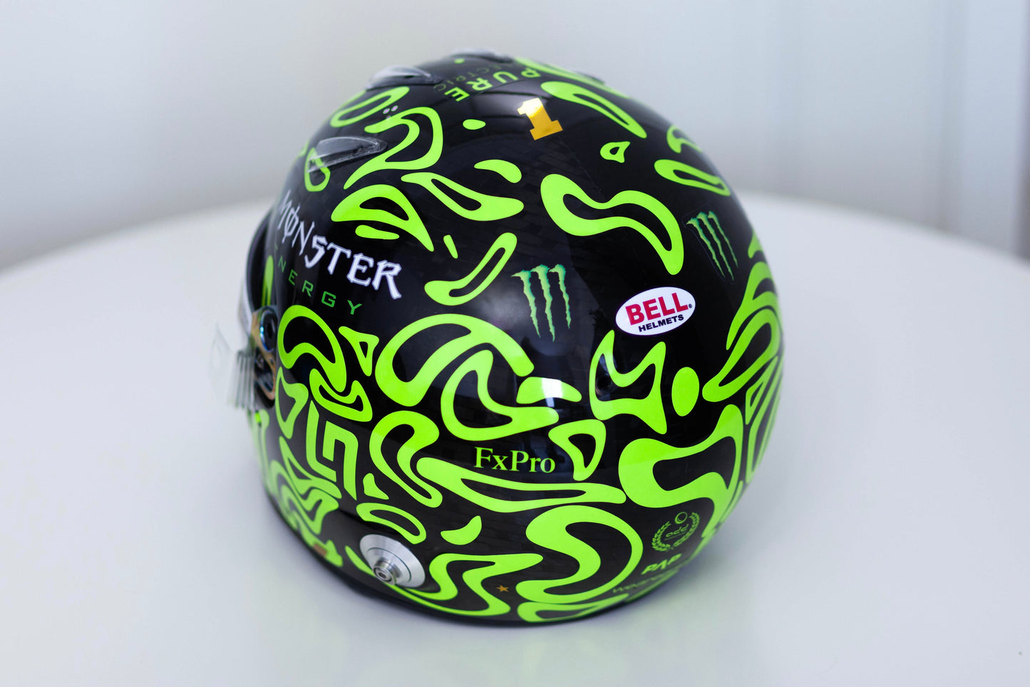 LANDO 2026 Sticker Kit for helmet Color Scheme #4 with Glitter metallic (design pack) (Karting, Motorsport, Moto)
