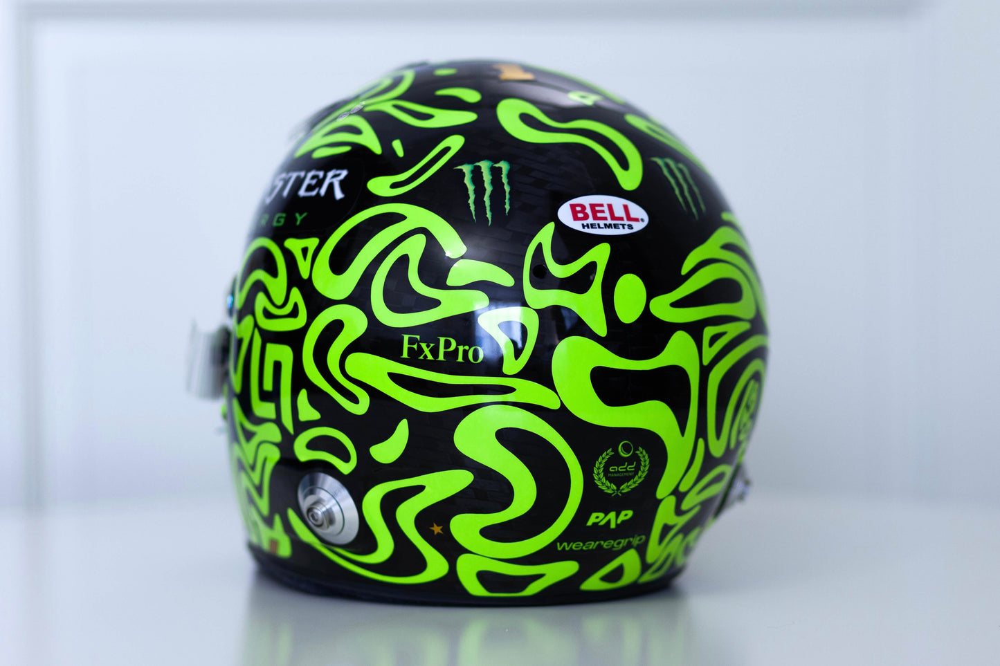 LANDO 2026 Sticker Kit for helmet Color Scheme #4 with Glitter metallic (design pack) (Karting, Motorsport, Moto)