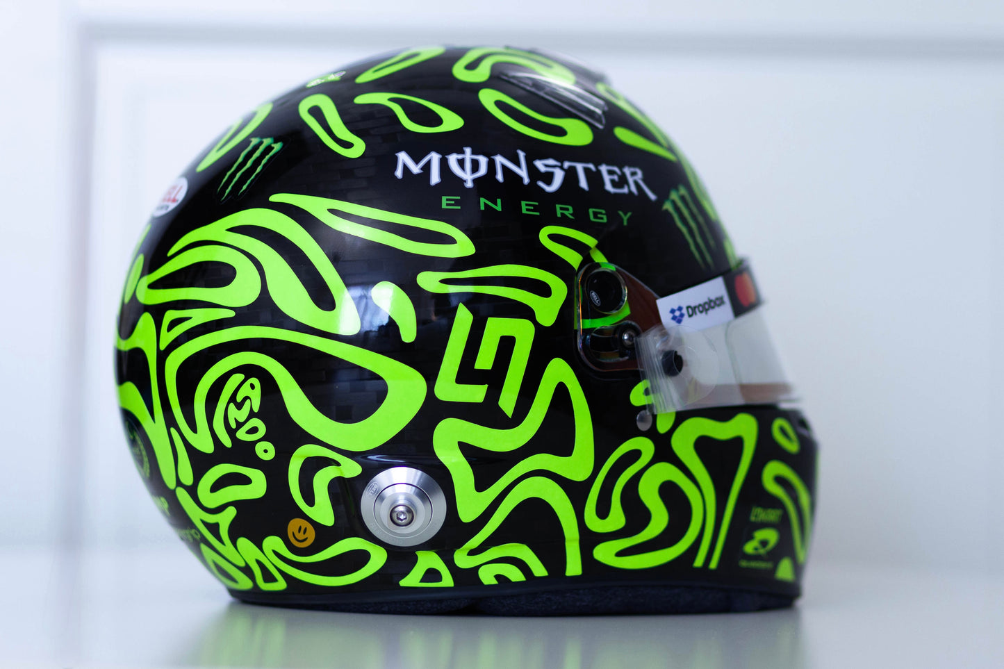 LANDO 2026 Sticker Kit for helmet Color Scheme #4 with Glitter metallic (design pack) (Karting, Motorsport, Moto)