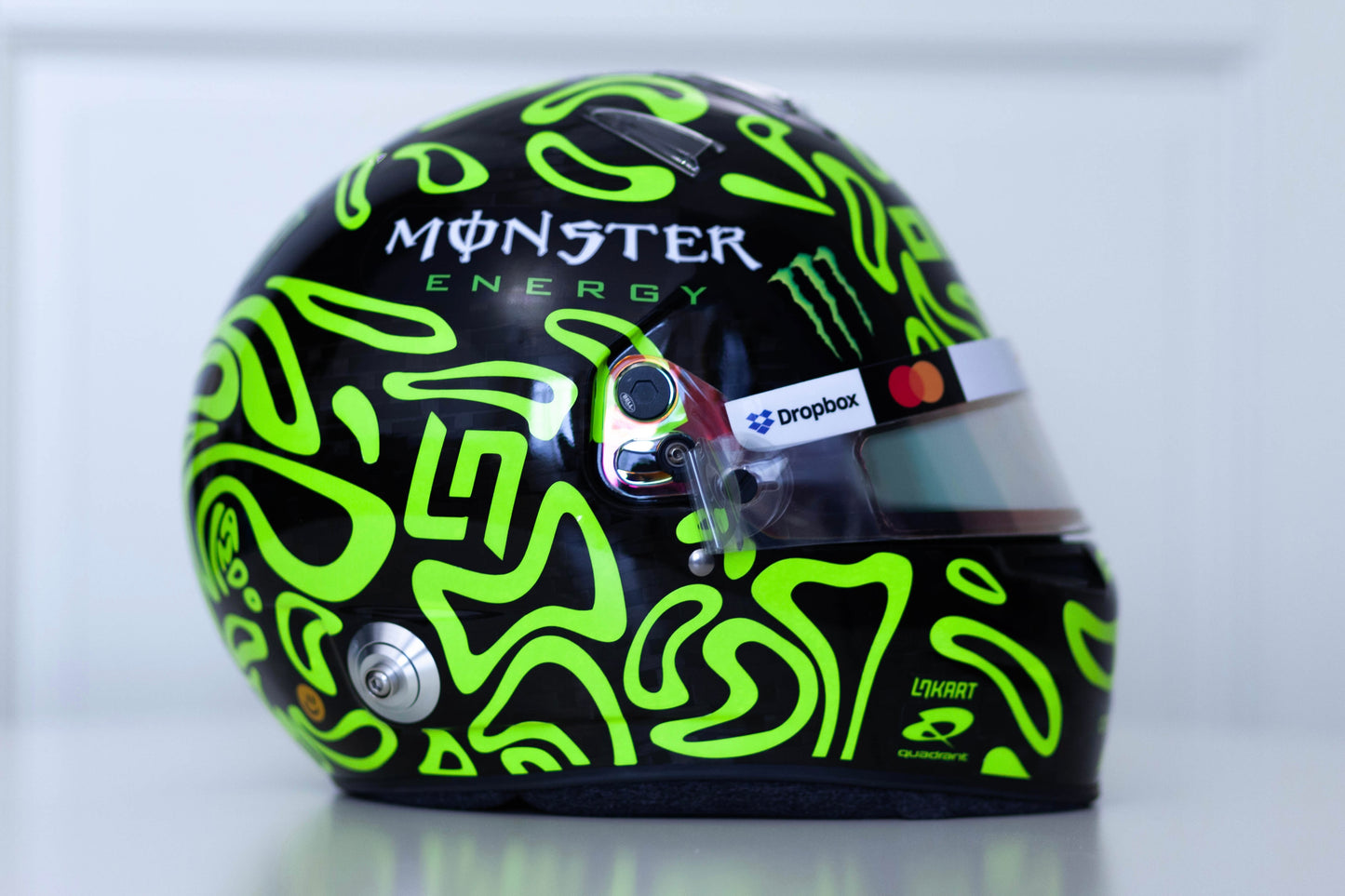 LANDO 2026 Sticker Kit for helmet Color Scheme #4 with Glitter metallic (design pack) (Karting, Motorsport, Moto)