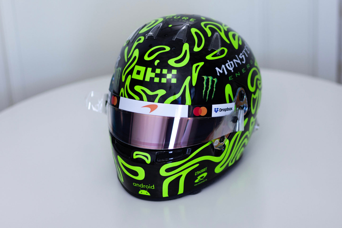 LANDO 2026 Sticker Kit for helmet Color Scheme #4 with Glitter metallic (design pack) (Karting, Motorsport, Moto)