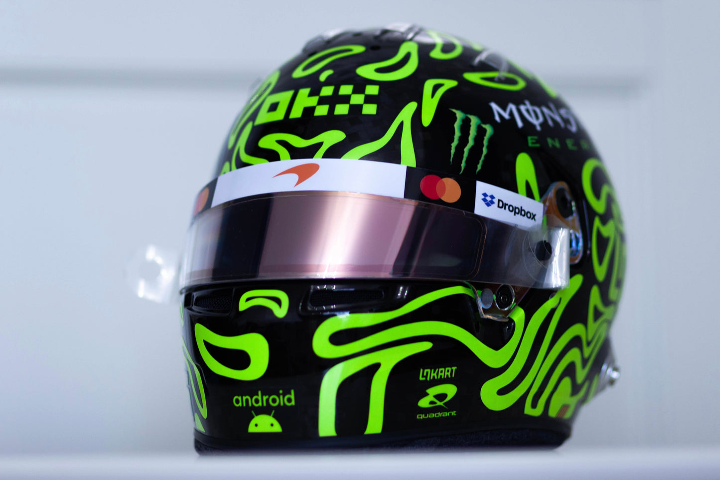 LANDO 2026 Sticker Kit for helmet Color Scheme #4 with Glitter metallic (design pack) (Karting, Motorsport, Moto)