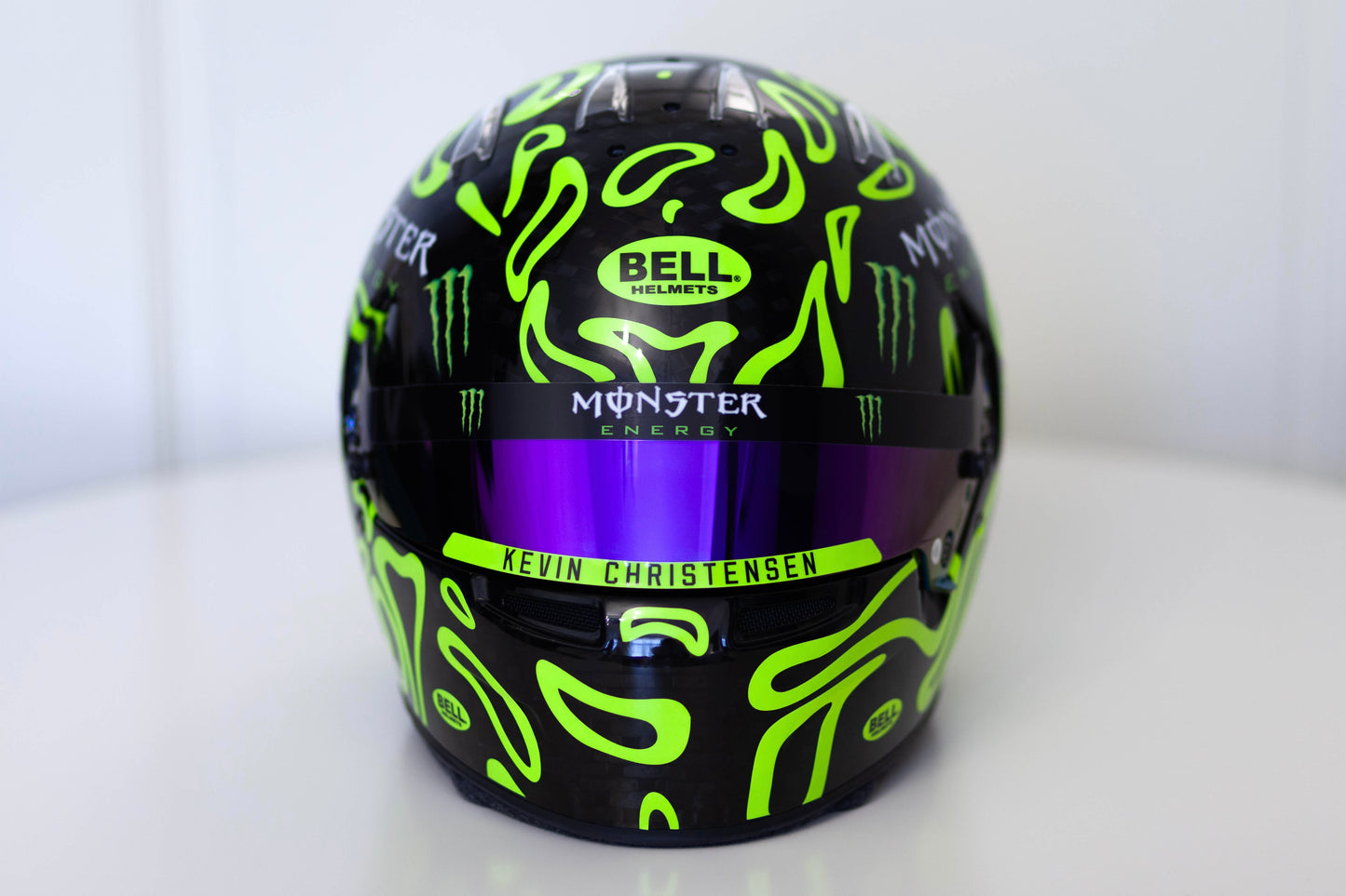 PLASMA v.2 Sticker Kit for helmet Color Scheme #1 with FLUO (design pack) (Karting, Motorsport, Moto)