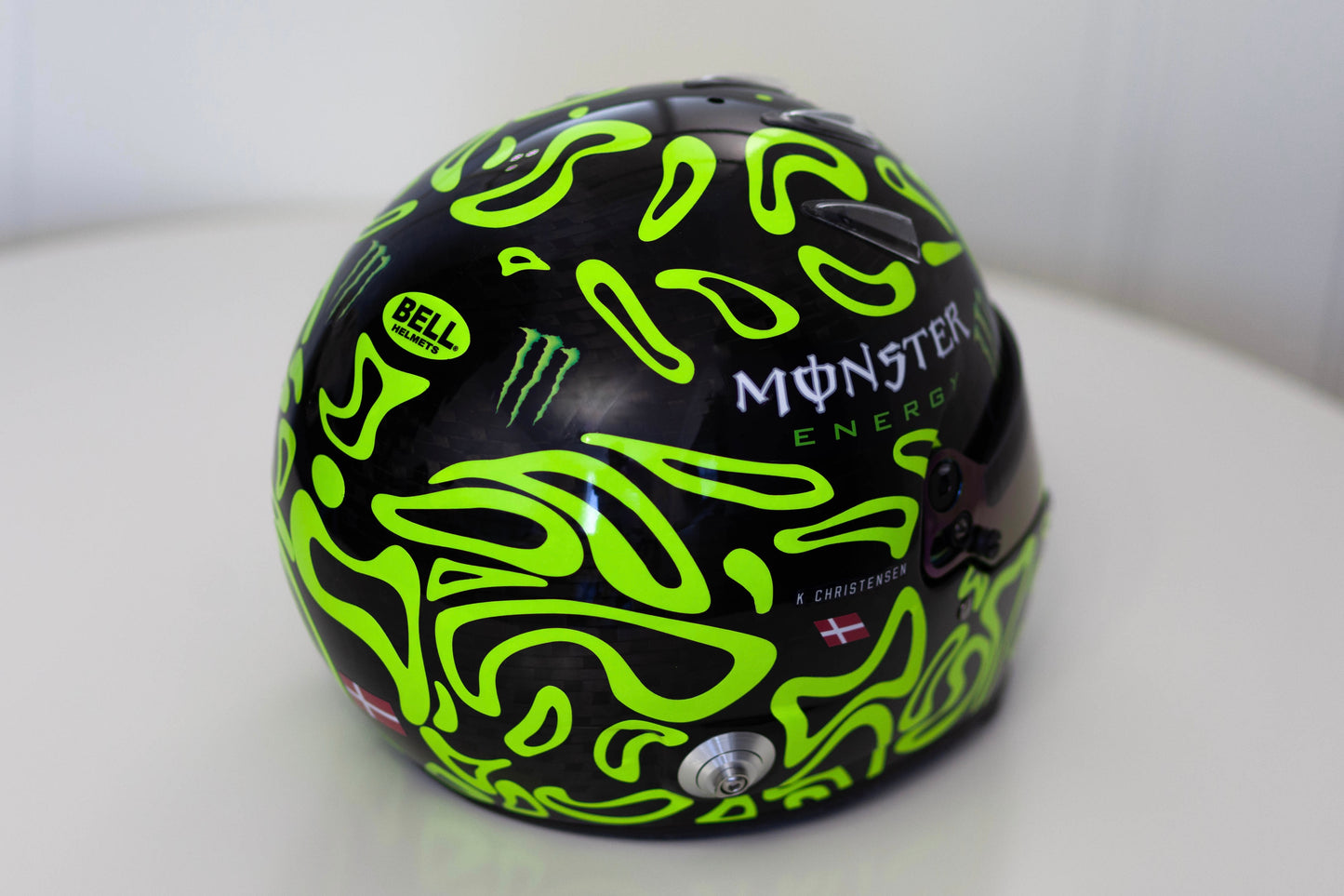 PLASMA v.2 Sticker Kit for helmet Color Scheme #1 with FLUO (design pack) (Karting, Motorsport, Moto)