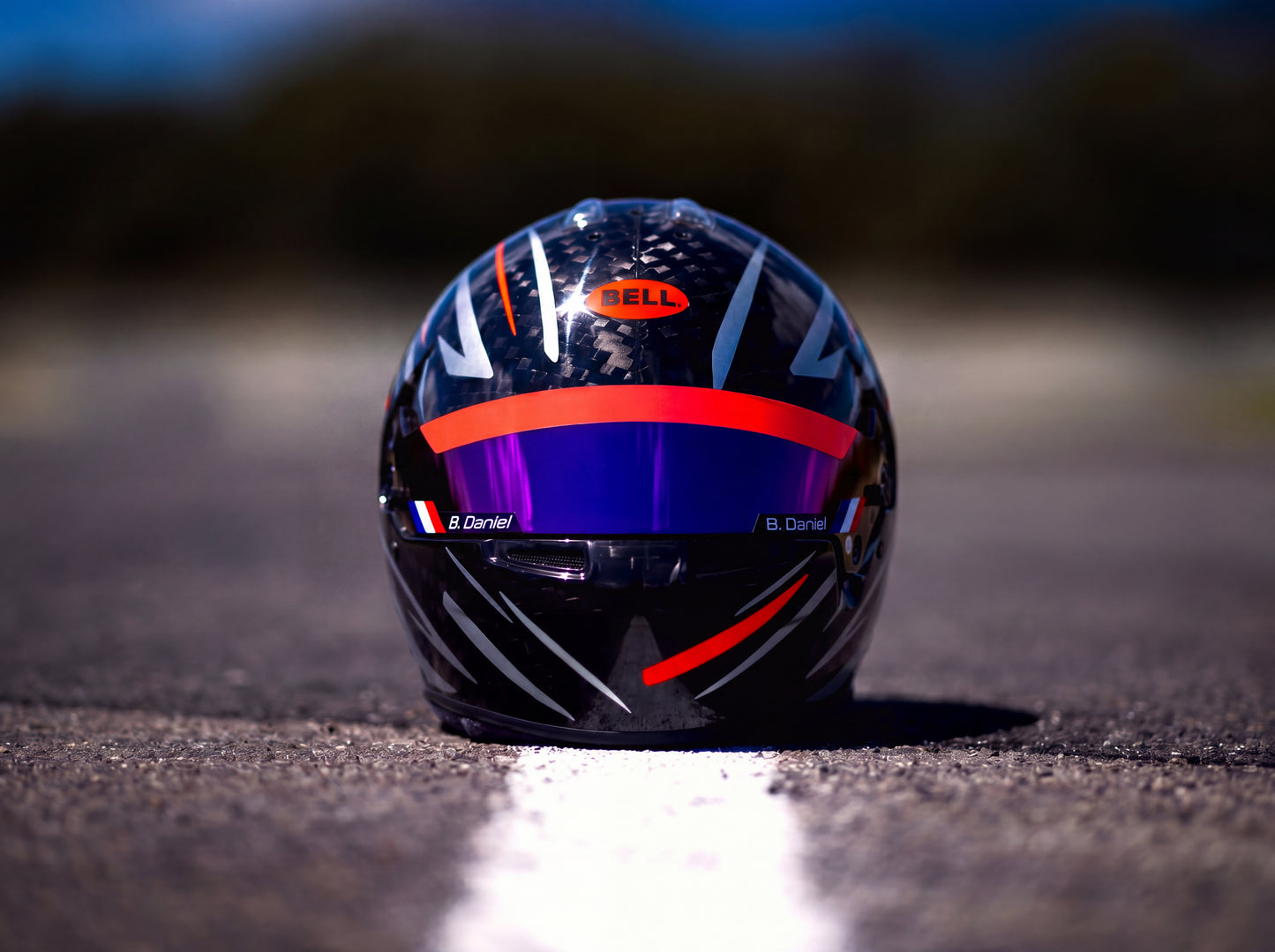 FLOW Helmet Sticker Pack Color Scheme #1 Fluo & Silver Metal (design pack) (Karting, Motorsport, Moto)