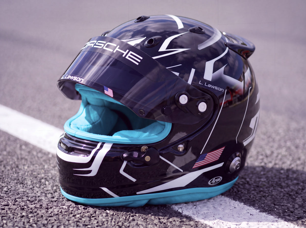 ASCARI Sticker Kit for helmet Color Scheme #10 (design pack) (Karting, Motorsport, Moto)