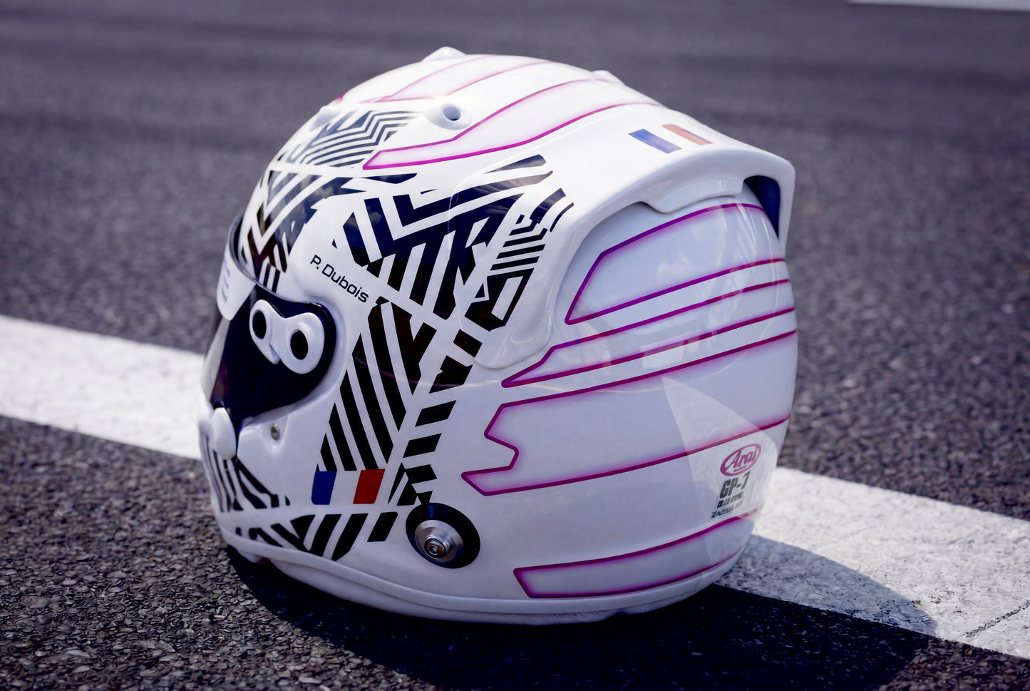 ASCARI Sticker Kit for helmet Color Scheme #2 (design pack) (Karting, Motorsport, Moto)