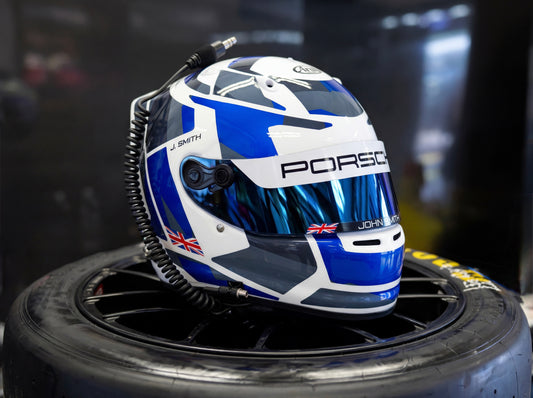 ASCARI Sticker Kit for helmet Color Scheme #5 CAMU Graphics (design pack) (Karting, Motorsport, Moto)