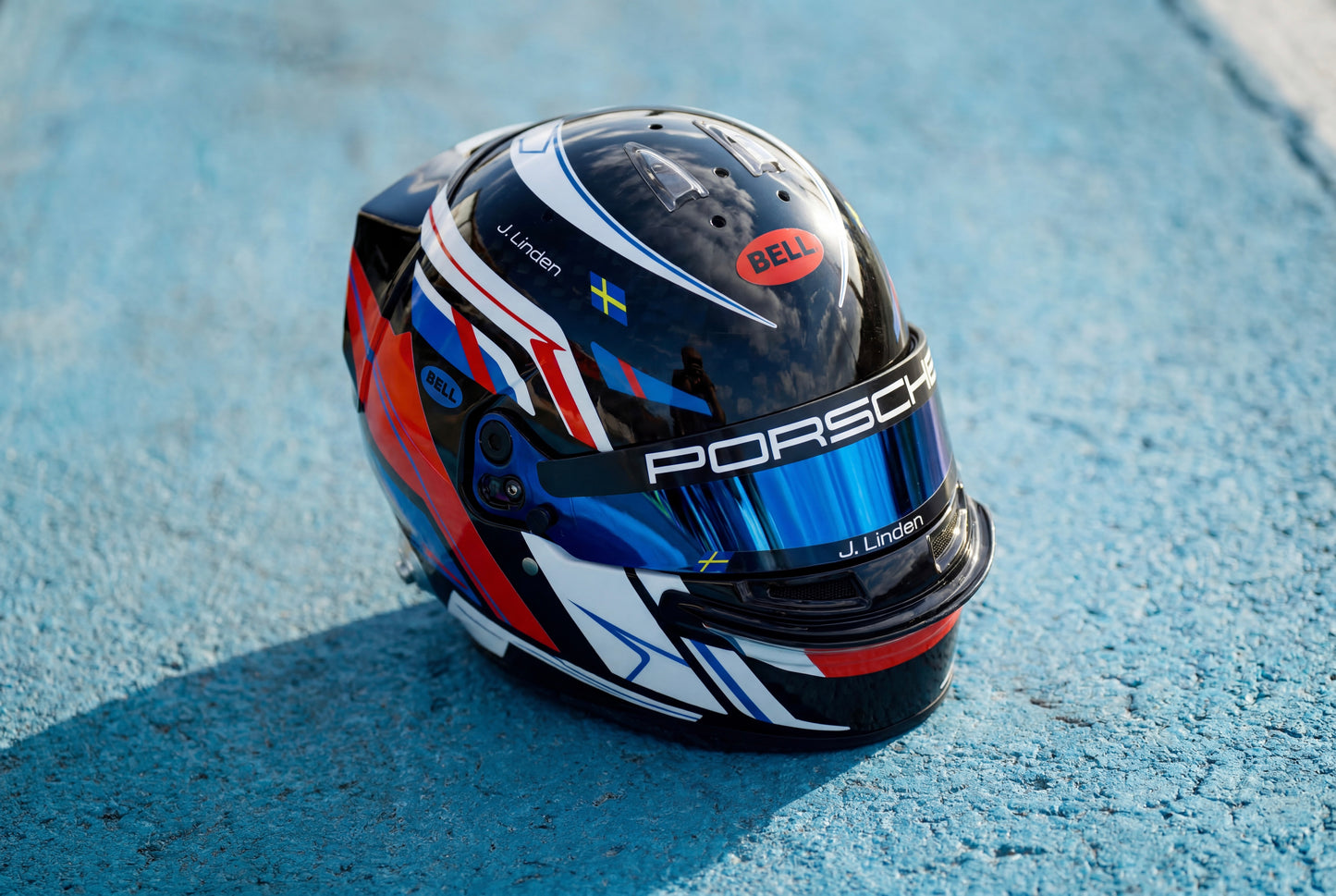 OMEGA Sticker Kit for helmet Color Scheme #2 (design pack) (Karting, Motorsport, Moto)