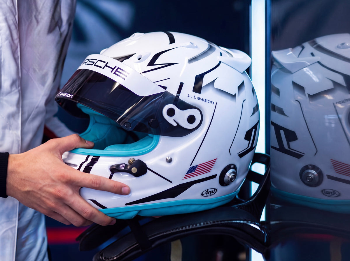 ASCARI Sticker Kit for helmet Color Scheme #10 (design pack) (Karting, Motorsport, Moto)