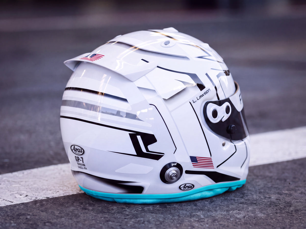 ASCARI Sticker Kit for helmet Color Scheme #10 (design pack) (Karting, Motorsport, Moto)
