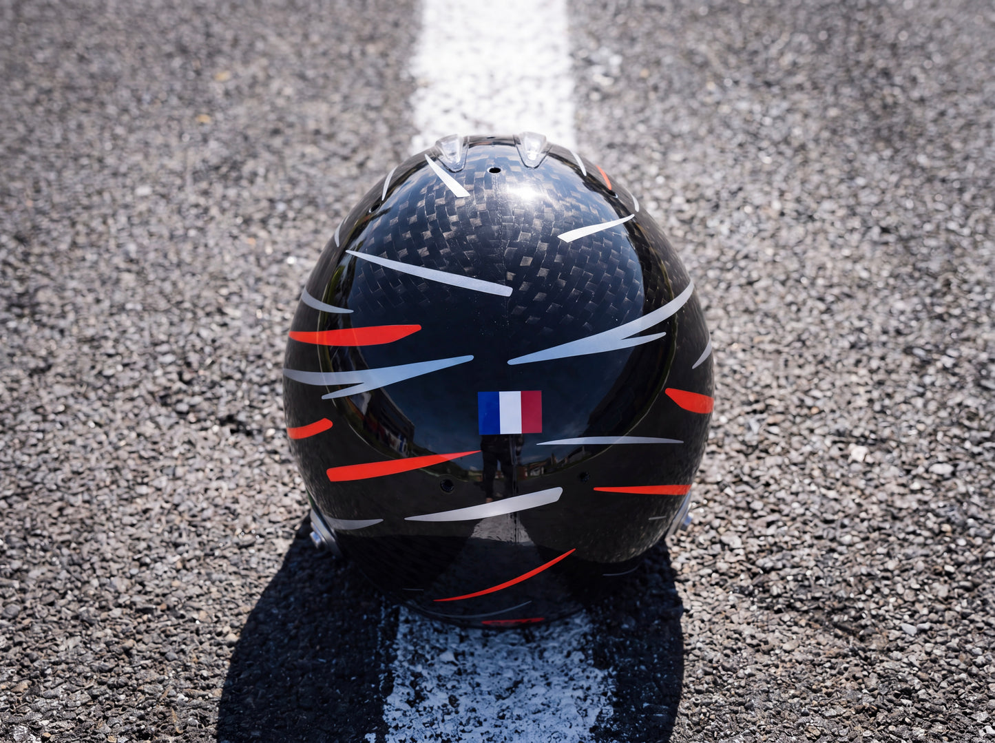 FLOW Helmet Sticker Pack Color Scheme #1 Fluo & Silver Metal (design pack) (Karting, Motorsport, Moto)