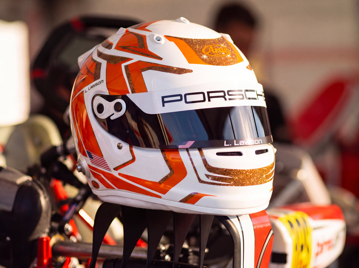 ASCARI Sticker Kit for helmet Color Scheme #12 (design pack) (Karting, Motorsport, Moto)