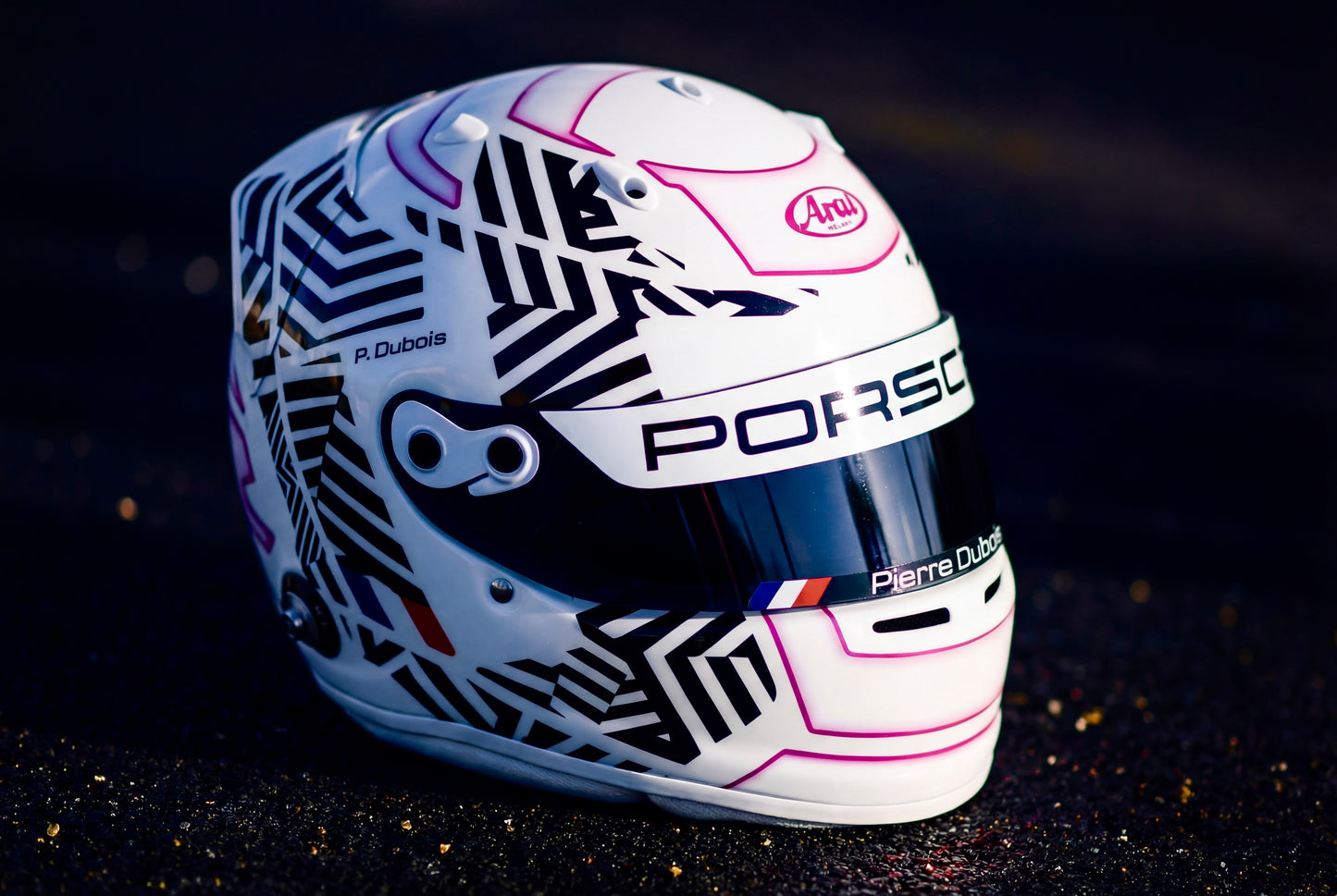 ASCARI Sticker Kit for helmet Color Scheme #2 (design pack) (Karting, Motorsport, Moto)