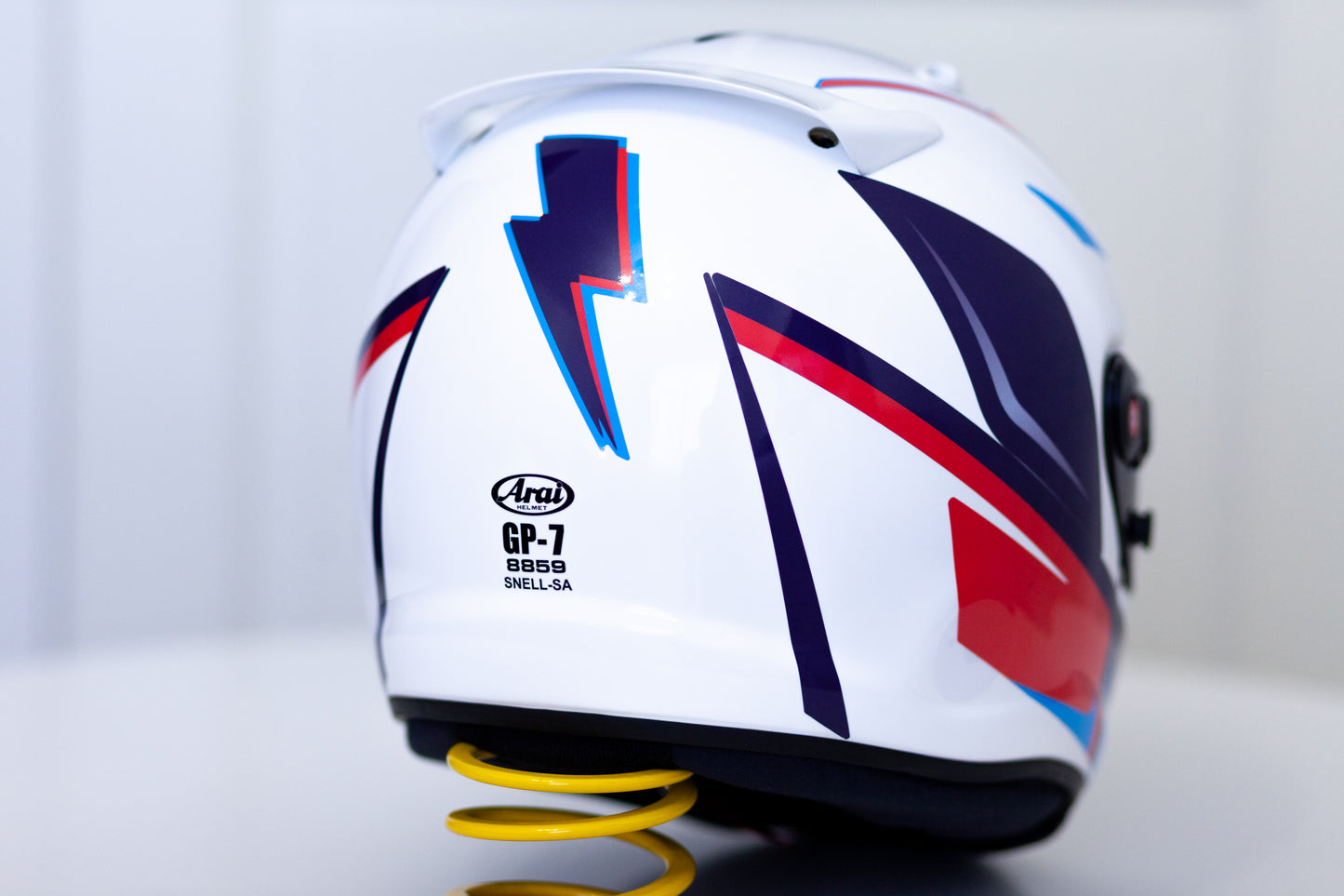 SPEED Stickers kit for helmet Color scheme #1 (design pack) (Karting, Motorsport, Moto)