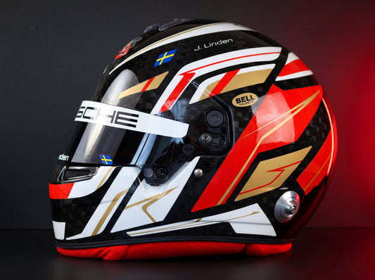 OMEGA Sticker Kit for helmet Color Scheme #1 (design pack) (Karting, Motorsport, Moto)