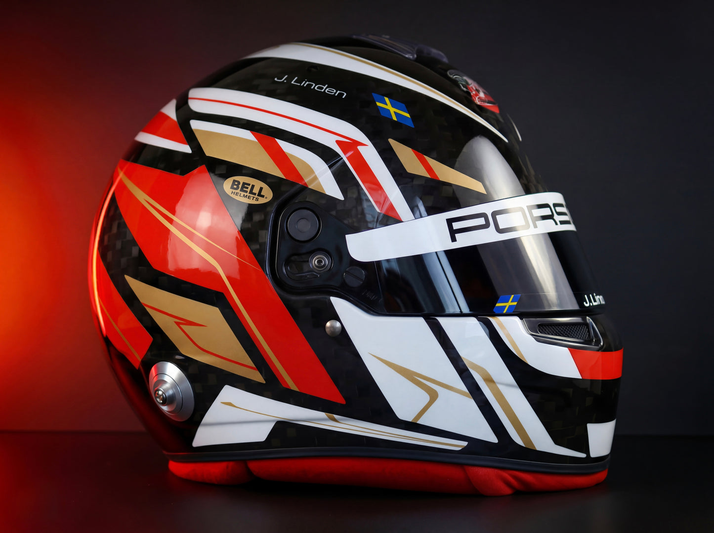 OMEGA Sticker Kit for helmet Color Scheme #1 (design pack) (Karting, Motorsport, Moto)