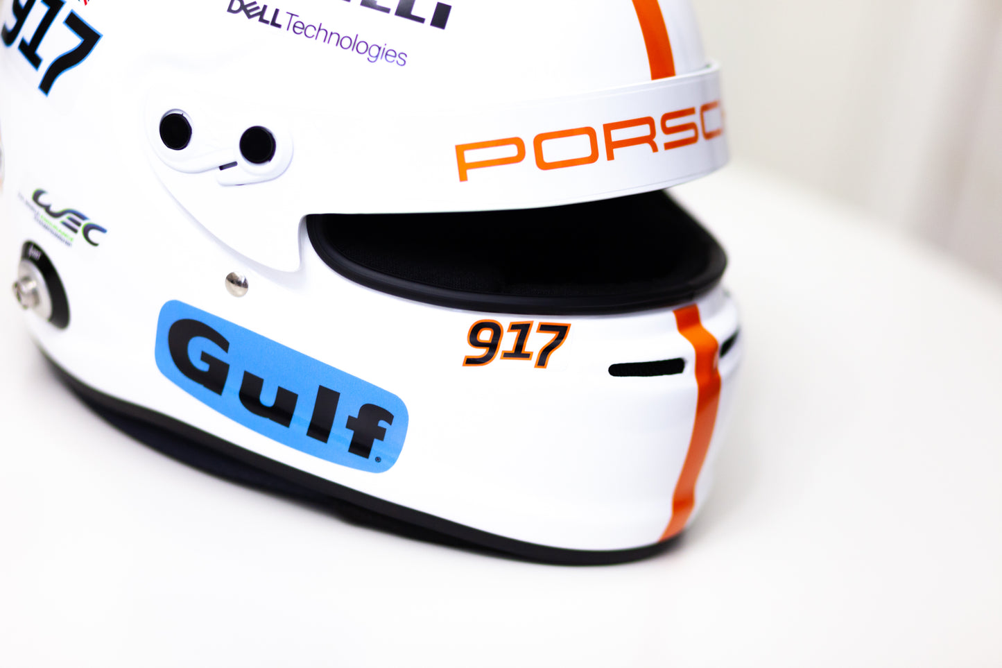 GULF Helmet Sticker Pack (design pack) (Karting, Motorsport, Moto)