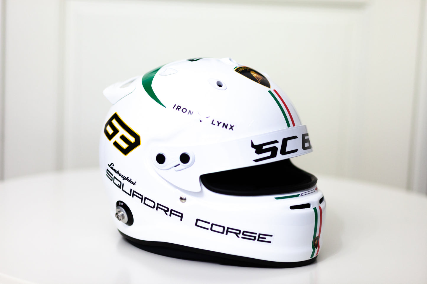 Squadra Corse Helmet Sticker Pack (design pack) (Karting, Motorsport, Moto)