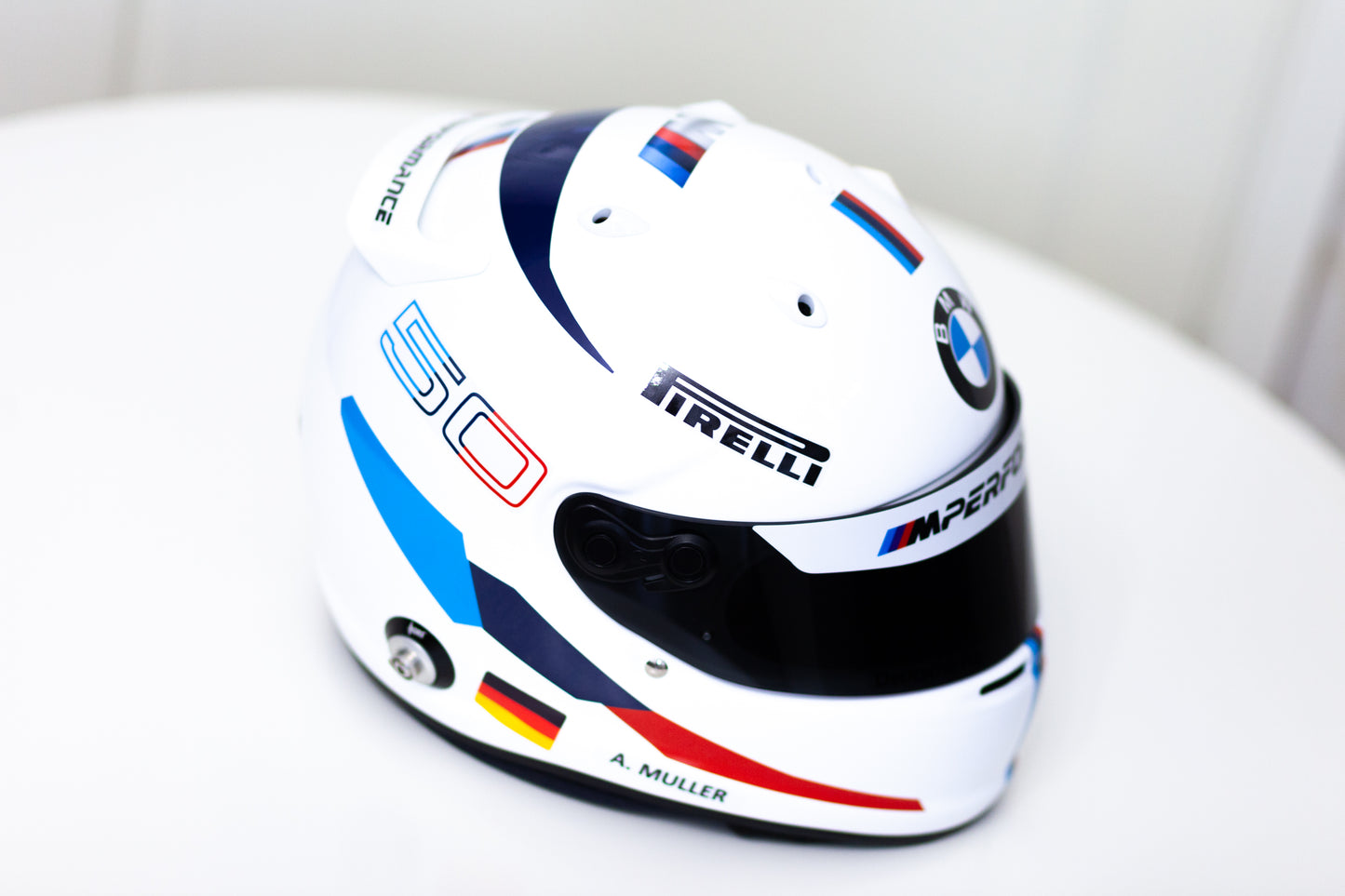 M Perf. v2 Helmet Sticker Pack (design pack) (Karting, Motorsport, Moto)