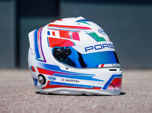CORSA Sticker Kit for helmet Color Scheme #3 (design pack) (Karting, Motorsport, Moto)