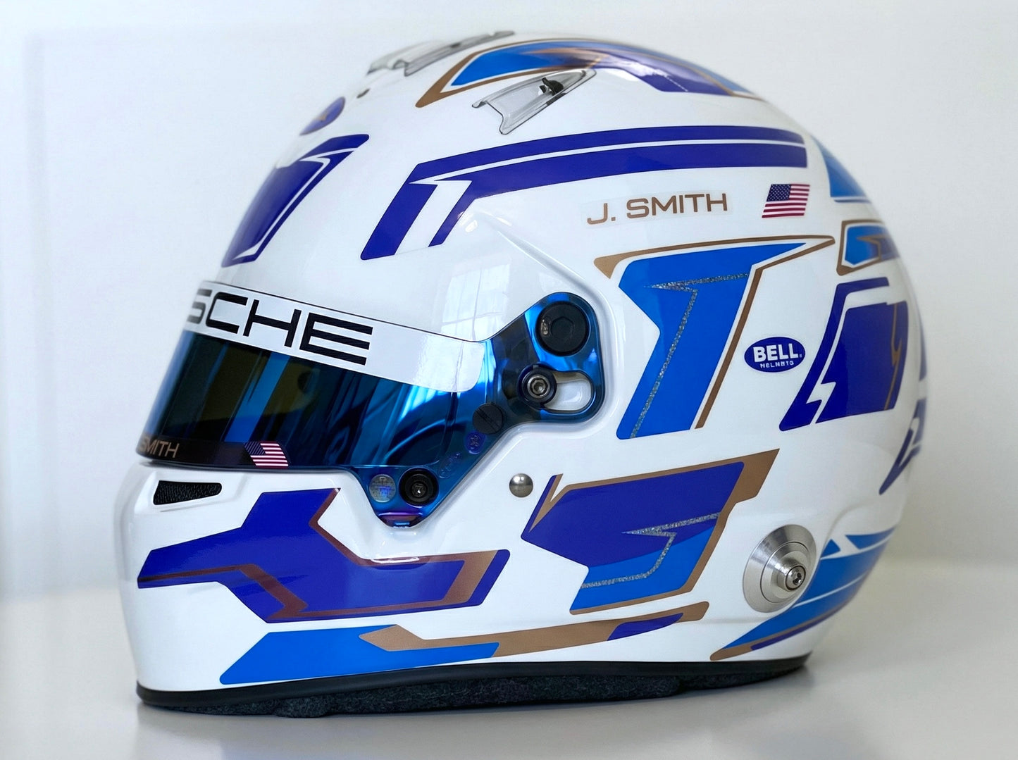 MULSANNE Sticker Kit for helmet Color Scheme #4 (design pack) (Karting, Motorsport, Moto)