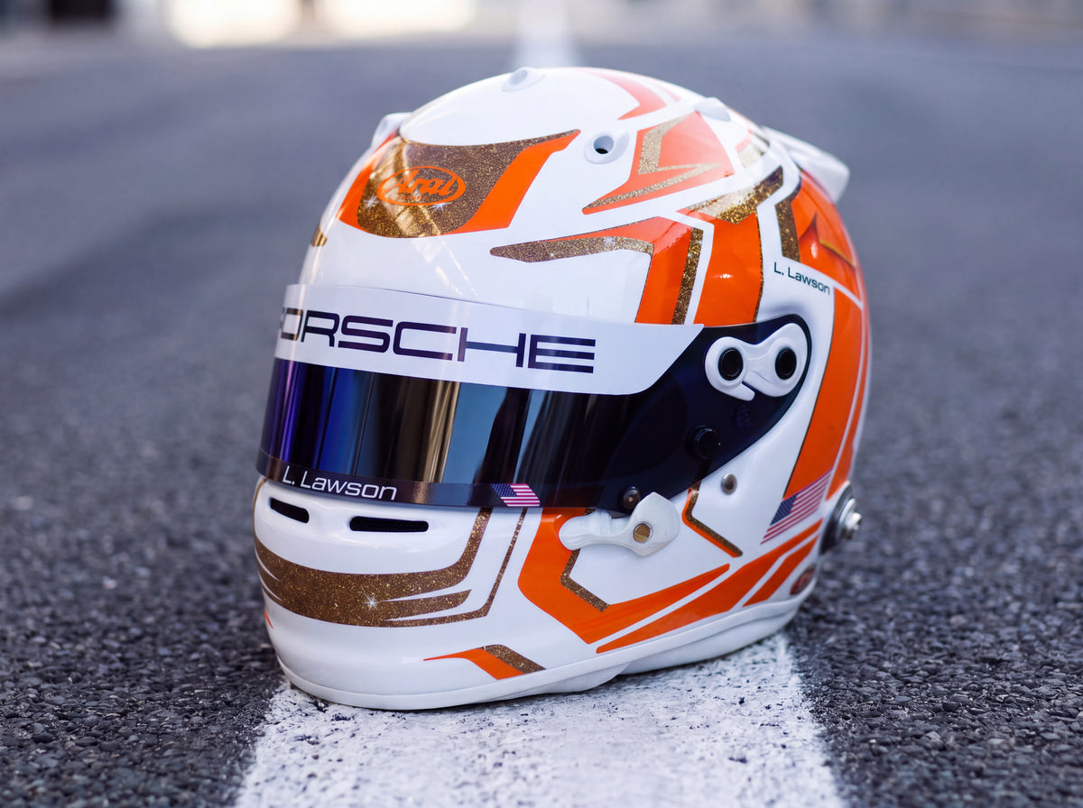 ASCARI Sticker Kit for helmet Color Scheme #12 (design pack) (Karting, Motorsport, Moto)