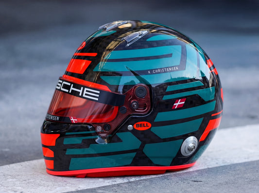 ADRIA Sticker Kit for helmet Color Scheme #2 with FLUO (design pack) (Karting, Motorsport, Moto)