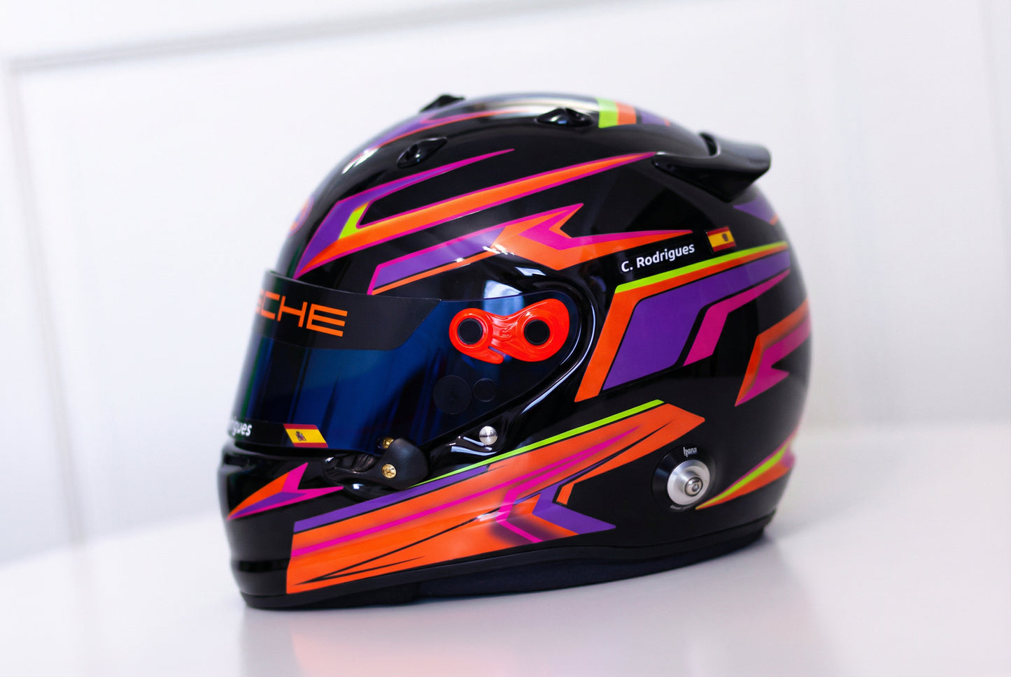 MUGELLO Stickers for helmet Color scheme #4 (design pack) (Karting, Motorsport, Moto)