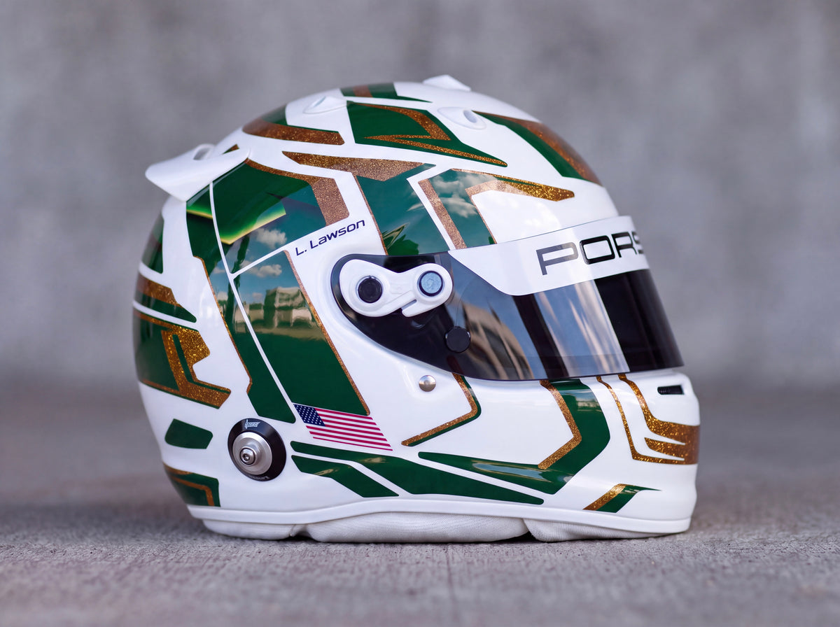 ASCARI Sticker Kit for helmet Color Scheme #13 (design pack) (Karting, Motorsport, Moto)