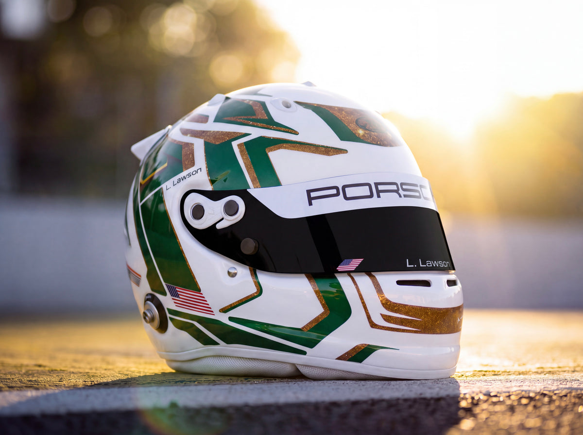 ASCARI Sticker Kit for helmet Color Scheme #13 (design pack) (Karting, Motorsport, Moto)