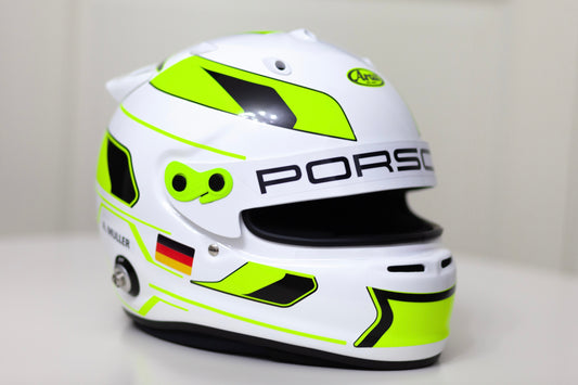 MONACO Sticker Kit for helmet Color Scheme #2 with Fluo (design pack) (Karting, Motorsport, Moto)